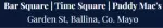 BAR SQUARE BALLINA