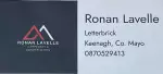 RONAN LAVELLE CARPENTRY AND CONSTRUCTION LOGO